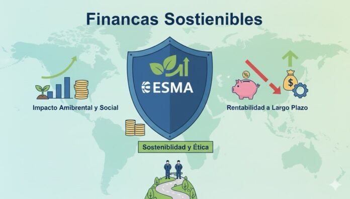 Finanzas sostenibles en tamaño grande Finanzas sostenibles
